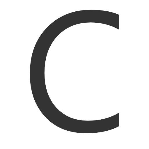 字母C PNG透明背景免抠图元素 16图库网编号:32962
