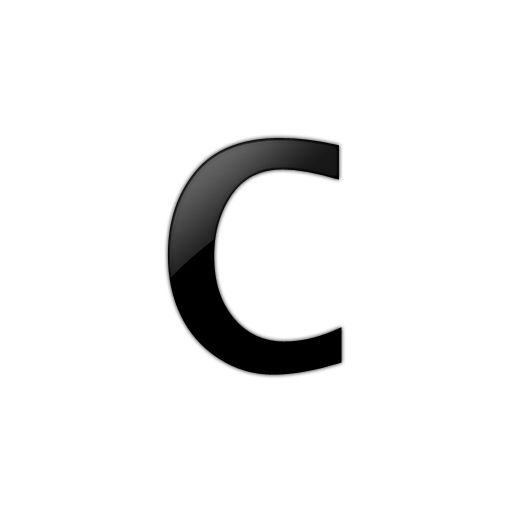 字母C PNG免抠图透明素材 16设计网编号:32988