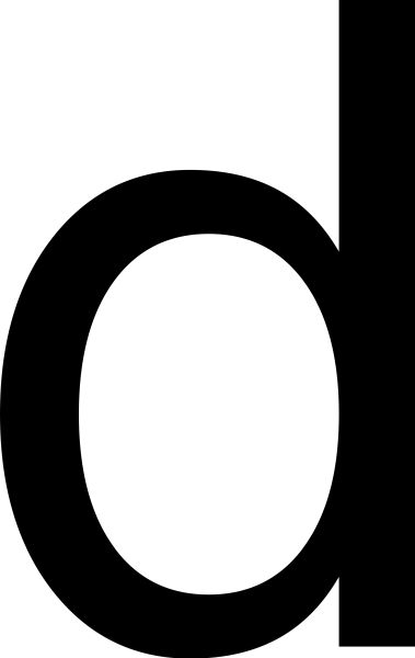 字母 D PNG透明背景免抠图元素 16图库网编号:34029