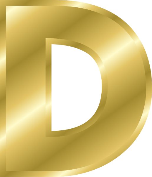 字母 D PNG免抠图透明素材 16设计网编号:34033