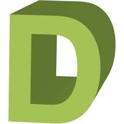 字母 D PNG透明背景免抠图元素 16图库网编号:34045
