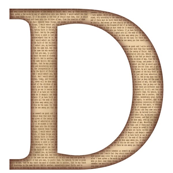 字母 D PNG透明背景免抠图元素 素材中国编号:34049