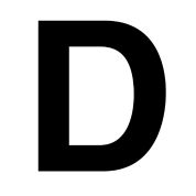 字母 D PNG免抠图透明素材 普贤居素材编号:34053
