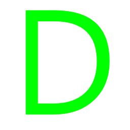 字母 D PNG免抠图透明素材 16设计网编号:34055