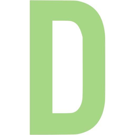 字母 D PNG免抠图透明素材 16设计网编号:34061