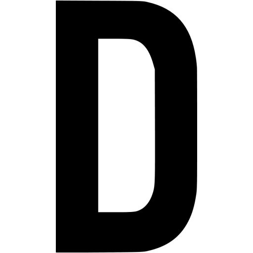 字母 D PNG免抠图透明素材 素材中国编号:34062