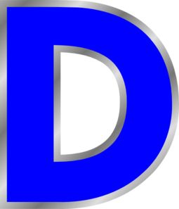字母 D PNG免抠图透明素材 16设计网编号:34071