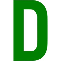 字母 D PNG免抠图透明素材 16设计网编号:34072