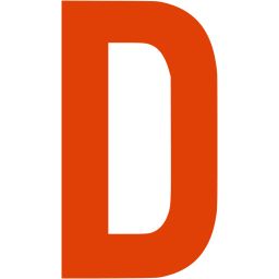 字母 D PNG免抠图透明素材 16设计网编号:34076
