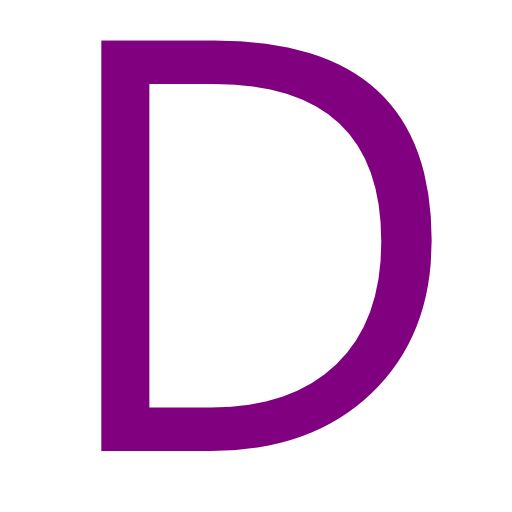 字母 D PNG免抠图透明素材 16设计网编号:34083