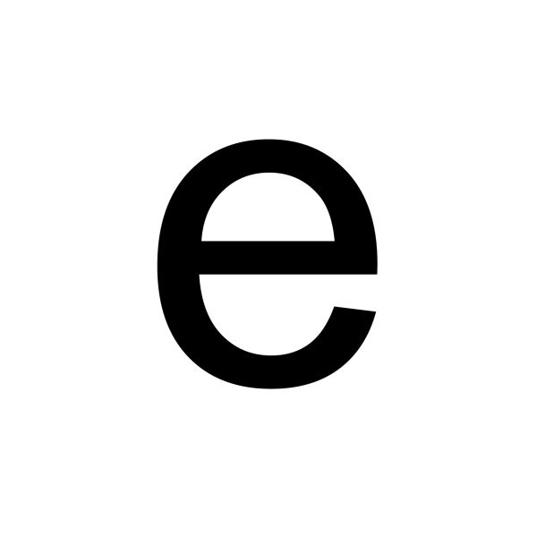 字母E PNG免抠图透明素材 素材中国编号:64350