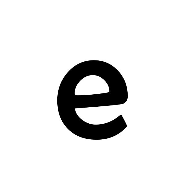 字母E PNG免抠图透明素材 16设计网编号:64358