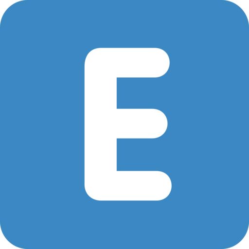 字母E PNG免抠图透明素材 16设计网编号:64366