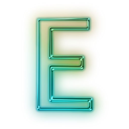 字母E PNG透明背景免抠图元素 16图库网编号:64380