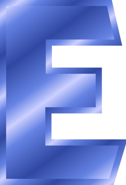 字母E PNG免抠图透明素材 16设计网编号:64389