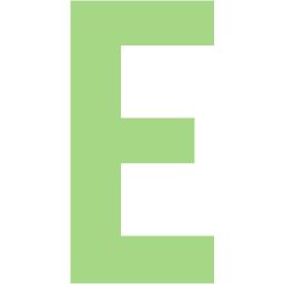 字母E PNG免抠图透明素材 16设计网编号:64395