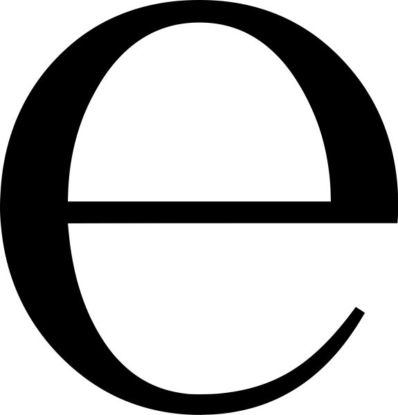 字母E PNG免抠图透明素材 16设计网编号:64402