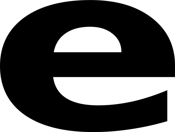 字母E PNG免抠图透明素材 16设计网编号:64419