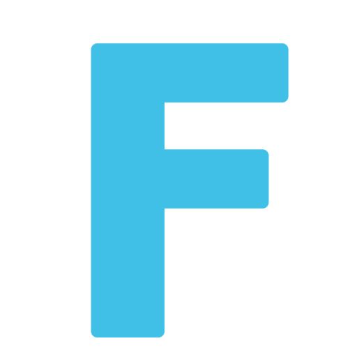 字母 F PNG免抠图透明素材 16设计网编号:64443