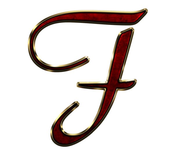 字母 F PNG透明背景免抠图元素 16图库网编号:64448