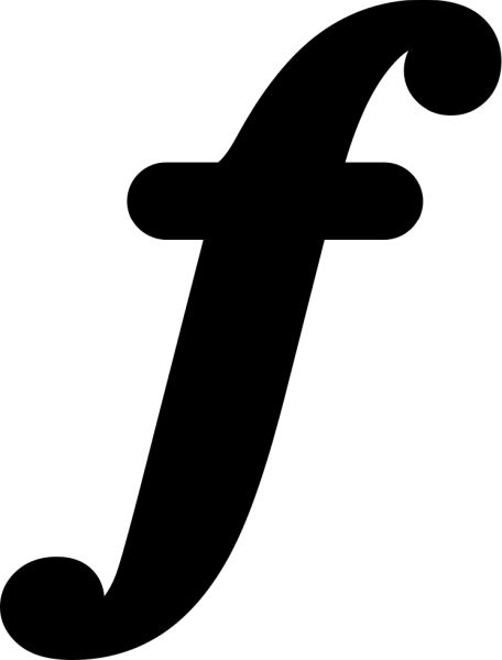 字母 F PNG透明背景免抠图元素 16图库网编号:64489