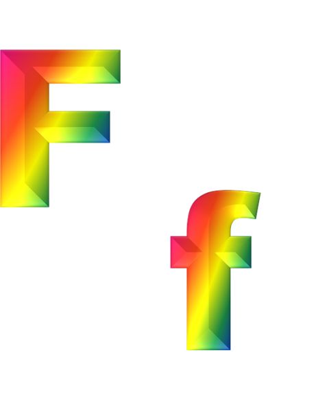 字母 F PNG免抠图透明素材 16设计网编号:64497