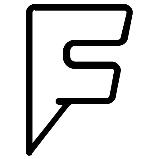 字母 F PNG免抠图透明素材 普贤居素材编号:64503