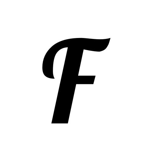 字母 F PNG透明背景免抠图元素 16图库网编号:64504
