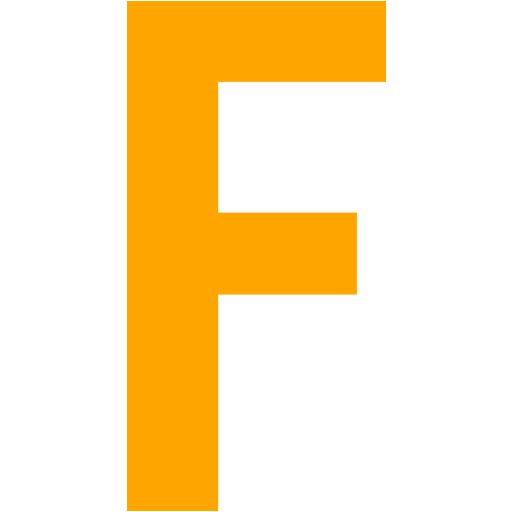 字母 F PNG透明背景免抠图元素 16图库网编号:64511