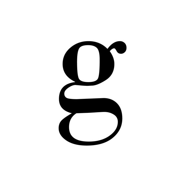 字母G PNG免抠图透明素材 普贤居素材编号:65159