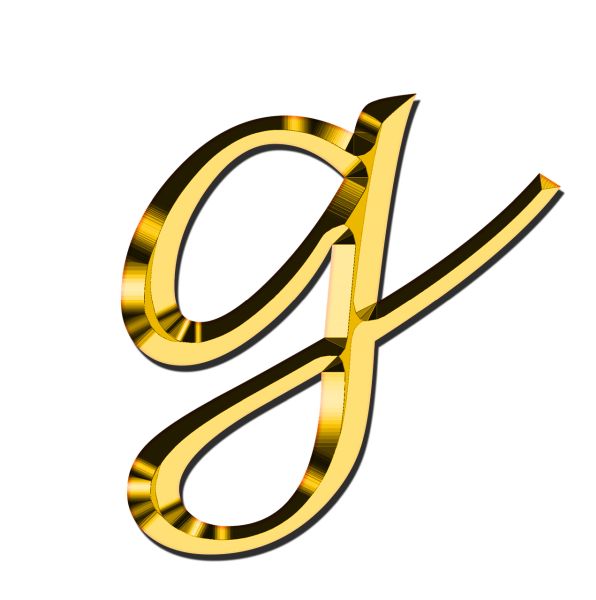 字母G PNG免抠图透明素材 16设计网编号:65168