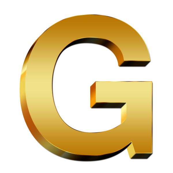 字母G PNG透明背景免抠图元素 16图库网编号:65172