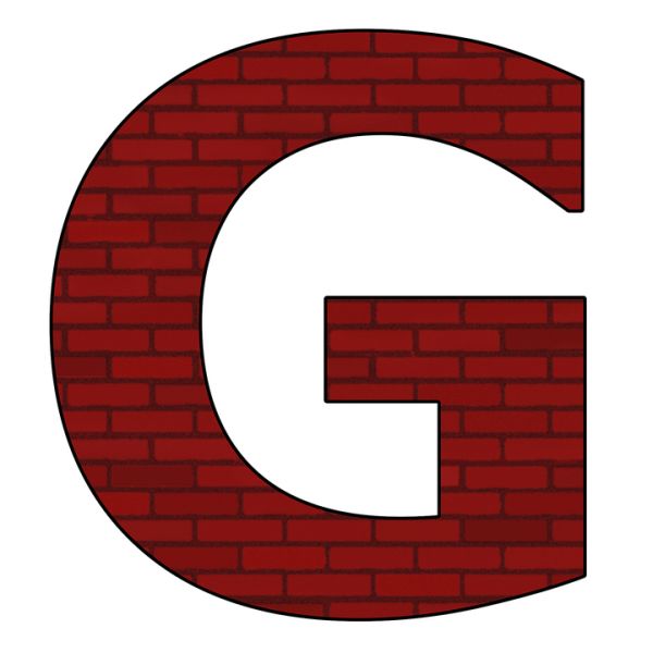 字母G PNG免抠图透明素材 16设计网编号:65189