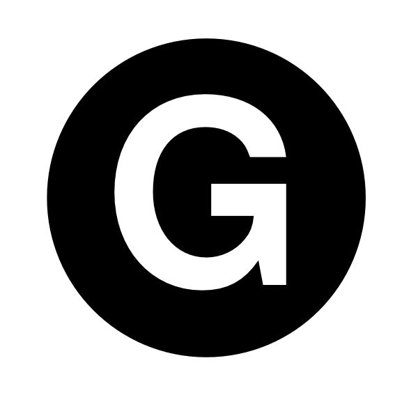 字母G PNG透明背景免抠图元素 16图库网编号:65204