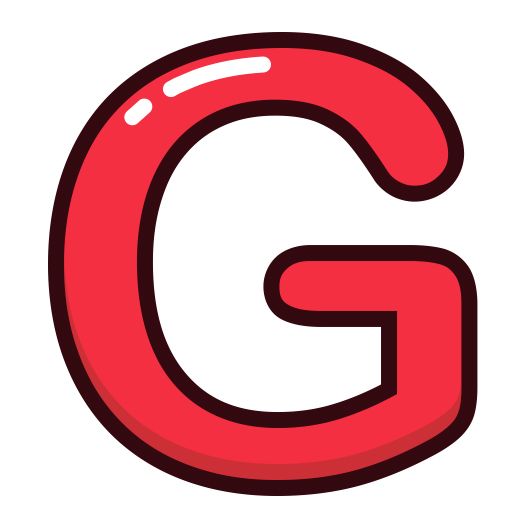 字母G PNG免抠图透明素材 16设计网编号:65212