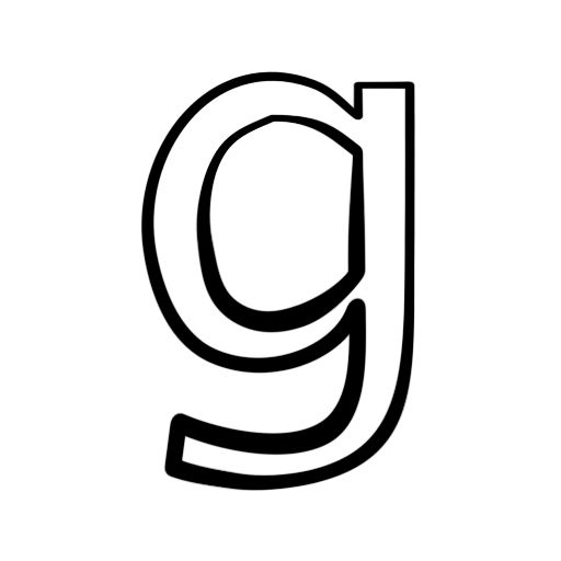 字母G PNG免抠图透明素材 16设计网编号:65226