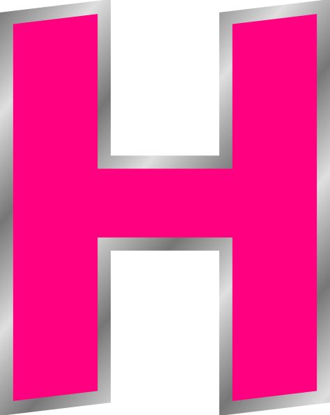 字母 H PNG免抠图透明素材 16设计网编号:65718