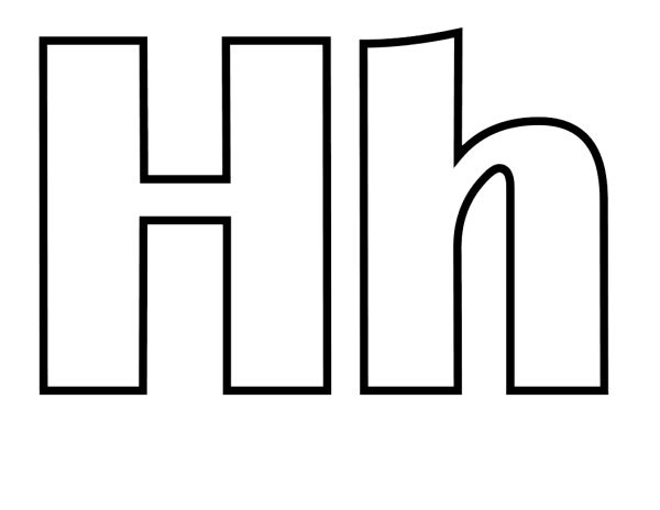 字母 H PNG免抠图透明素材 普贤居素材编号:65619