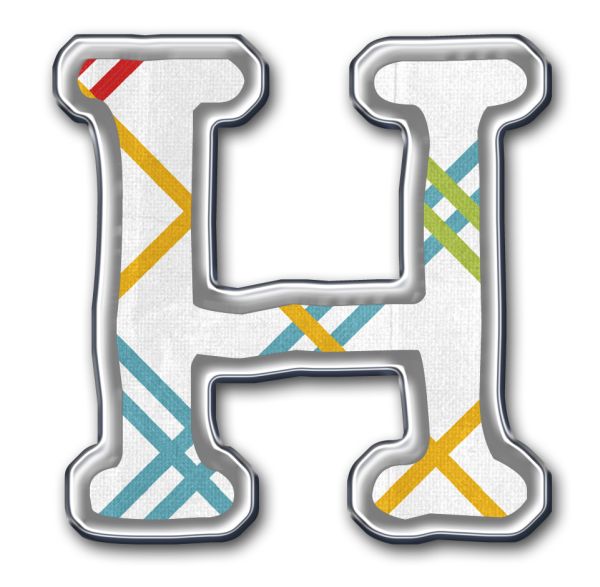 字母 H PNG免抠图透明素材 16设计网编号:65686