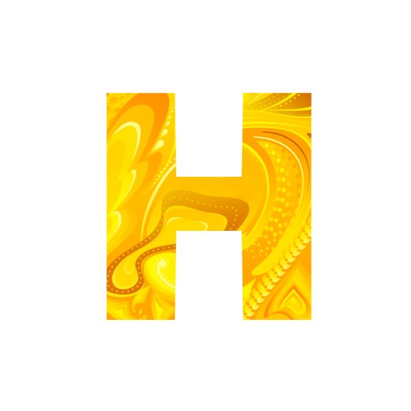 字母 H PNG透明背景免抠图元素 16图库网编号:65688