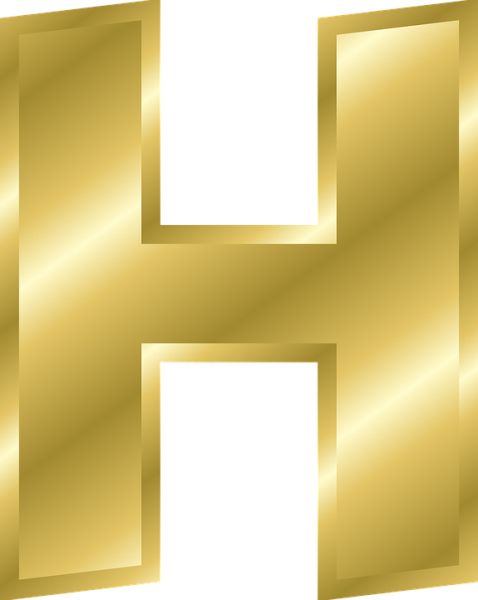 字母 H PNG透明背景免抠图元素 16图库网编号:65691