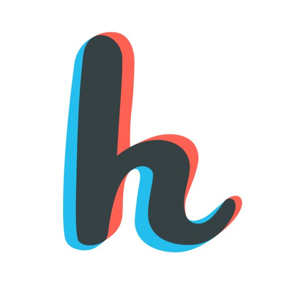 字母 H PNG免抠图透明素材 16设计网编号:65704