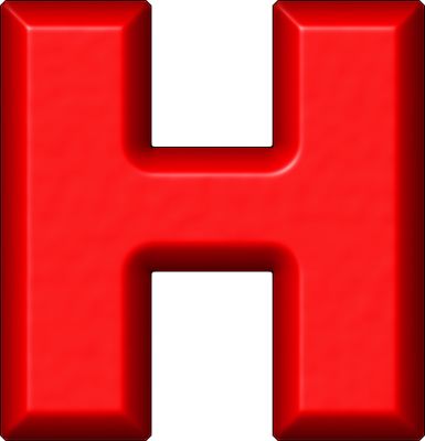 字母 H PNG免抠图透明素材 16设计网编号:65715