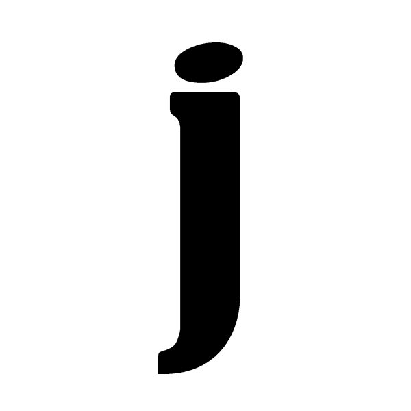 字母J PNG透明背景免抠图元素 16图库网编号:75050