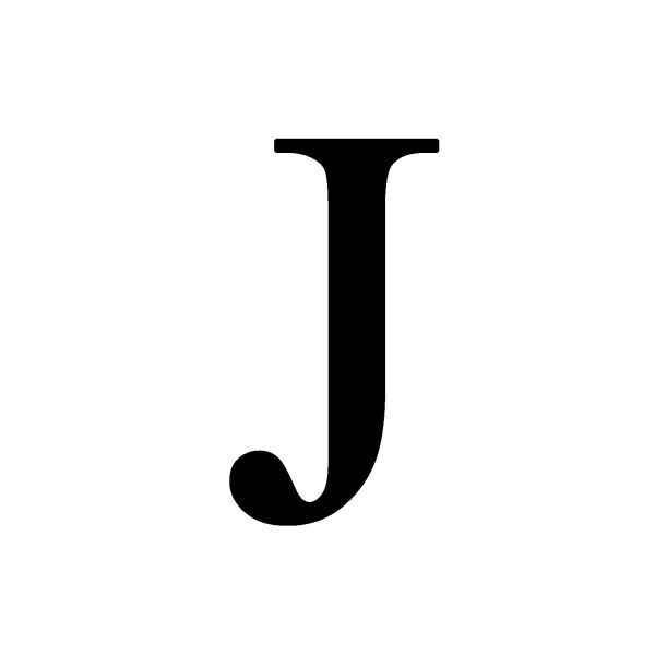 字母J PNG免抠图透明素材 16设计网编号:75055