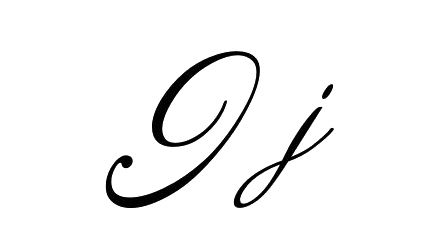 字母J PNG免抠图透明素材 16设计网编号:75079