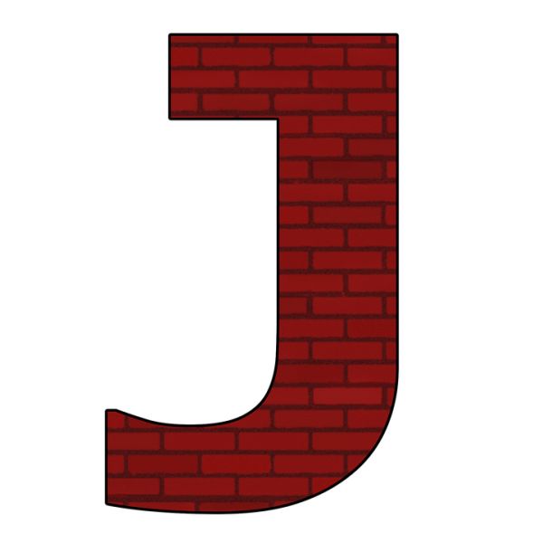 字母J PNG免抠图透明素材 16设计网编号:75080