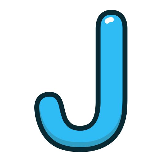 字母J PNG免抠图透明素材 素材天下编号:75093