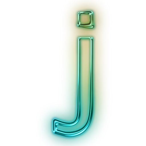 字母J PNG透明背景免抠图元素 16图库网编号:75099