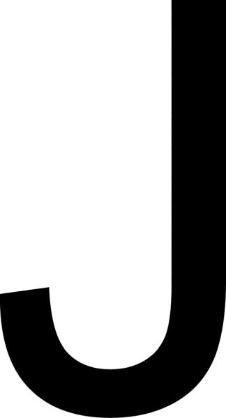 字母J PNG免抠图透明素材 16设计网编号:75031